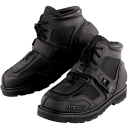Icon Field Armor Black Chukka Boots